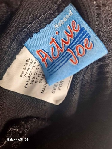 Haband Active Joe Mens Activewear Black Pants Size Medium New - Picture 8 of 10