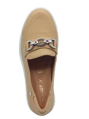 Stonefly 220757 Plume Nappa Pebble Ly Brown Mocassini classici per