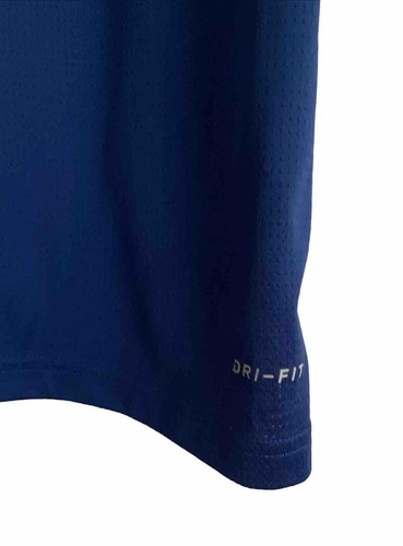 NIKE Dri-Fit Youth Boy’s Blue Short Sleeve Shirt~~Size M (10-11 yrs) - Picture 4 of 6