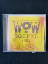 VARIOUS - Wow Gospel 2001, 2 CD set. Original Sealed