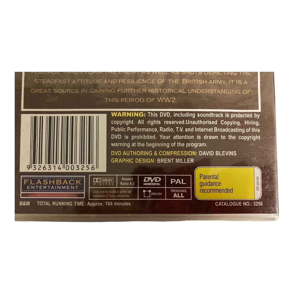 NEW Why We Fight DVD World War II Divide & Conquer Battle Of Britain Rgn All PG - image 4 of 4