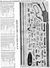 1954 Print Ad of Marlin Model 39 39A 97 Rifle Parts List