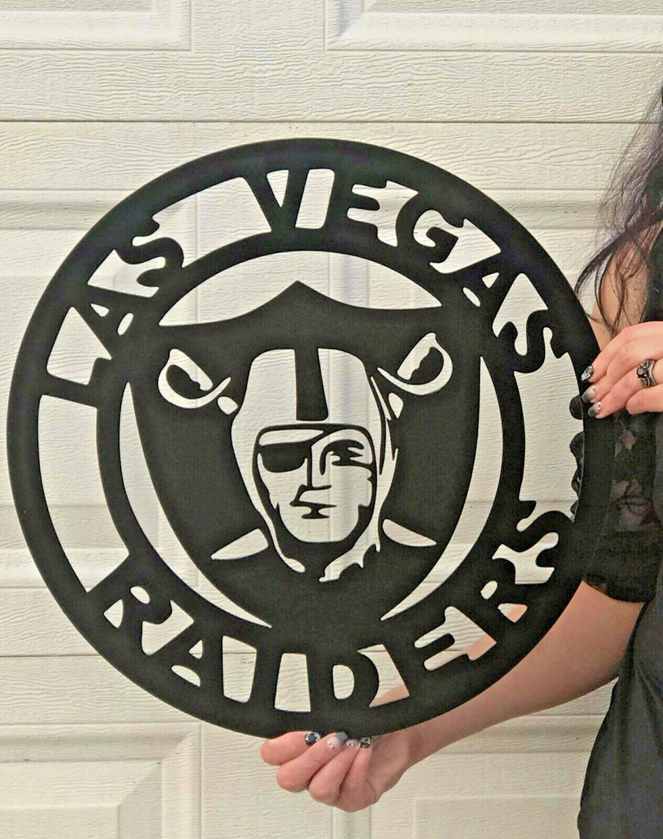 Fan Creations Las Vegas Raiders Family Sign - 6"x12" Distressed Wood Look Wall Decor - View #10