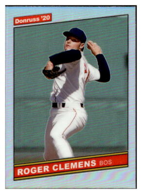 2020 Donruss Optic #R86-11 Roger Clemens Retro 1986 Holo
