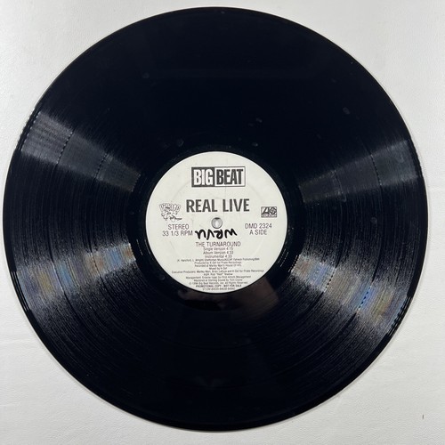 Real Live “The Turnaround” Single 12"/Big Beat DMS 2324 (EX) Promo - Picture 5 of 5