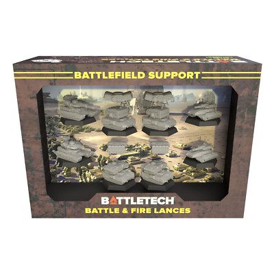 Battletech Battlefield Support Battle & Fire Lances NEW NIP  CAT 35759