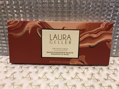 Laura Geller The Delectables Baked Eyeshadow Palette Romance in Rose 14 Farbtöne