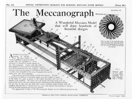 Costruzioni Meccano Supermodels 13 Meccanograph DVD - Photo 1/1