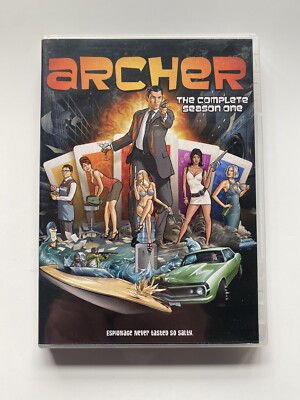 Archer: The Complete Season 1 (DVD, 2010) Animated TV Series