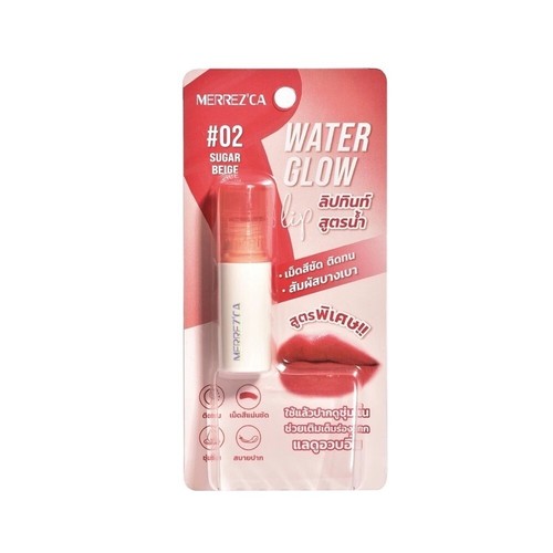 Merrezca Water Glow Lip Color Water-Based Lip Tint Plumper Shine Long-Lasting 2g - Picture 15 of 19