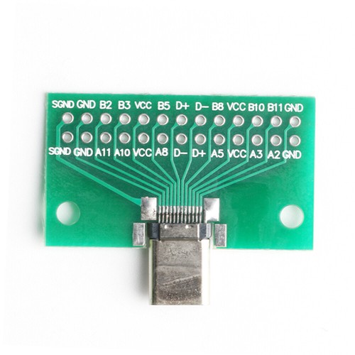 USB 3.1 Type C Connector Male/Female Socket Test Board with PCB Board 24PIN - Picture 5 of 6