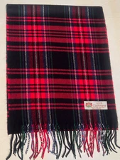 New 100% Cashmere Scarf Soft Warm Wool Wrap Plaid Red/Black/Blue/green/Cream