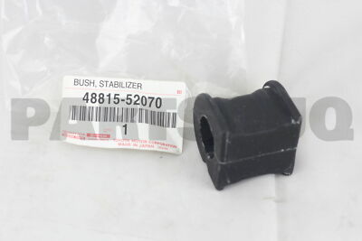 4881552070 Genuine Toyota BUSH, FRONT STABILIZER BAR, NO.1 48815  