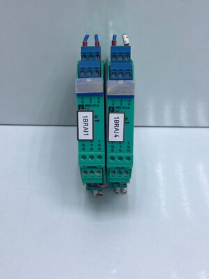 (Lot 2 Teile) Pepperl fuchs KFD2-STC4-Ex1 Pn. 122580 Smart Sender Netzteil