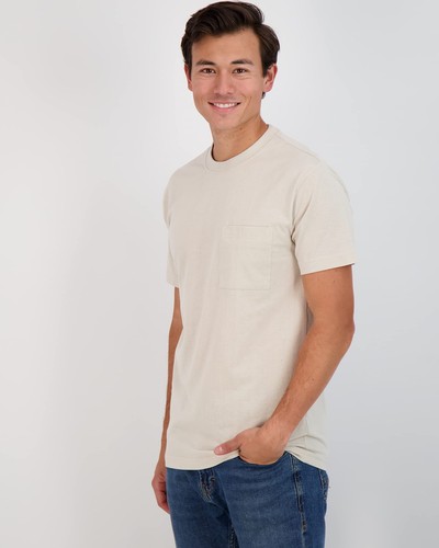 4 Pack:Mens Cotton Quick Dry Dri Fit Shirt Short Sleeve Crew Pocket T-Shirt T... - Picture 2 of 5