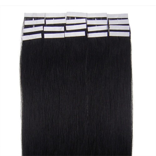 Seamless Tape in Hair Extensions Skin Weft Brazilian Remy Human Hair Straight US - Picture 15 of 86