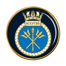 HMS Sceptre, Royal Navy Pin Badge