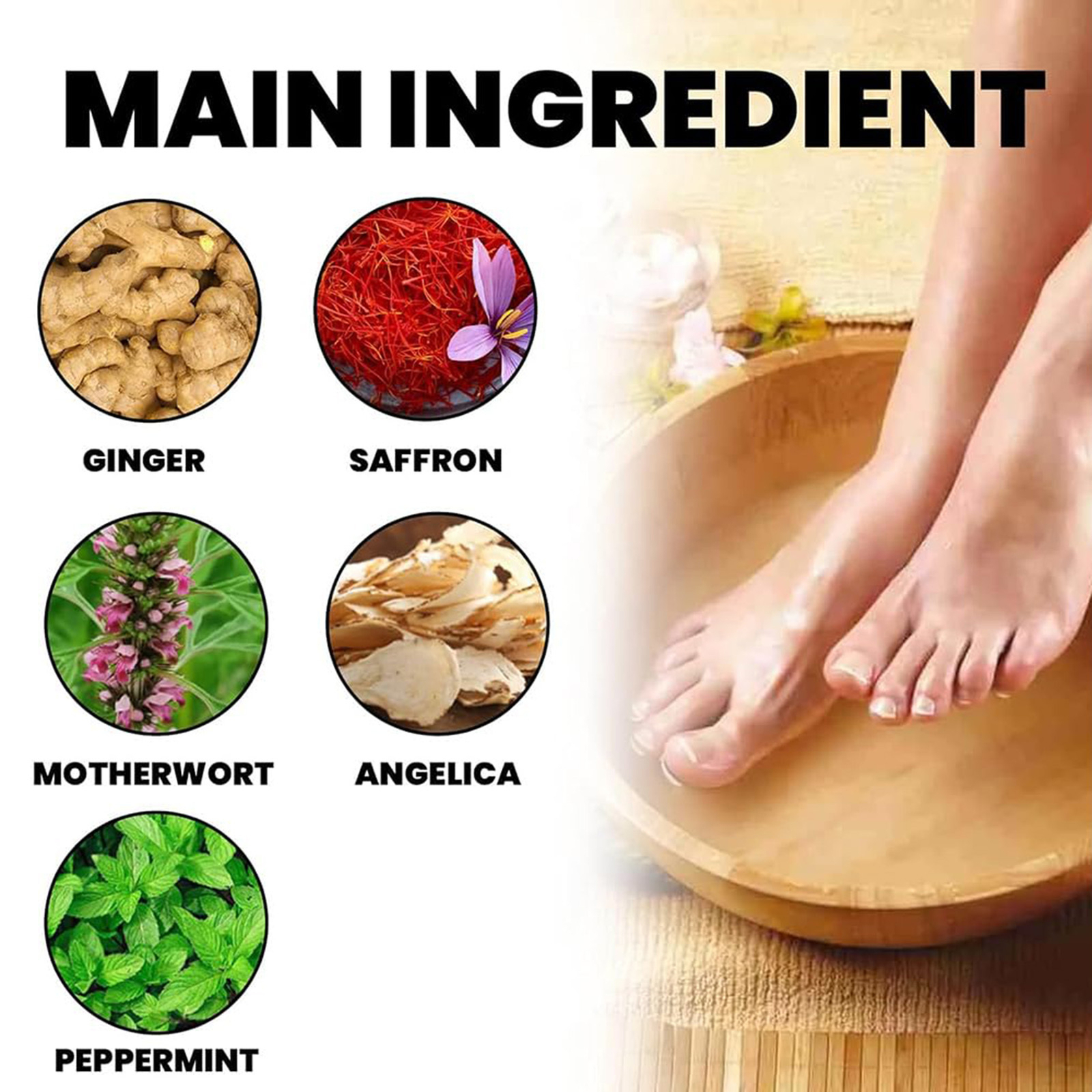 3PCS Herbs Cleansing Foot Soak Beads, Deep Cleansing And Relieves Fatigue Spa