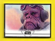 2021 Topps Star Wars Stellar Sketch Reproduction #1 Kuiil by Dan Bergren #70/100