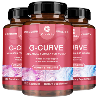 G-Curve - Maca -Mood Support, Increase Fullness & Size, Advanced Women Support