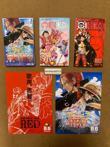 One Piece Film Rouge Comic Vol. 4 milliards avec Vol. 4/4 Veste Livre Neuf Ver Flyer - Photo 1/7