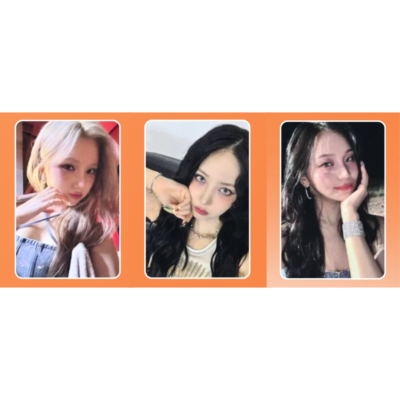 VIVIZ VOYAGE ALBUM ALL VERSION PHOTOCARD OFFICIAL EUNHA SINB EUMJI
