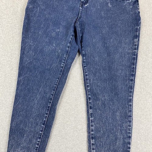 Hybrid & Company Jeans Womens 18 34x28 Tapered Stretch High Rise Denim Zip Fly - Picture 3 of 22
