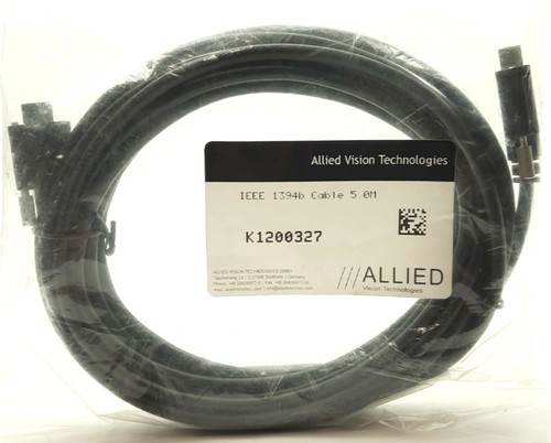 Cable de cámara Allied Vision K1200327 FireWire 800, IEEE 1394b, 5 m - Imagen 3 de 4