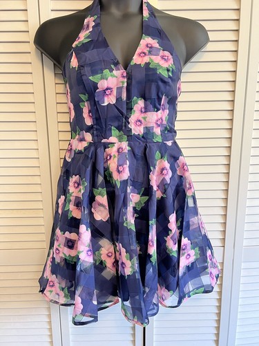 Women's Floral Boho Dress Ladies Sleeveless Summer Holiday Beach Sundress NWT - Picture 3 of 10