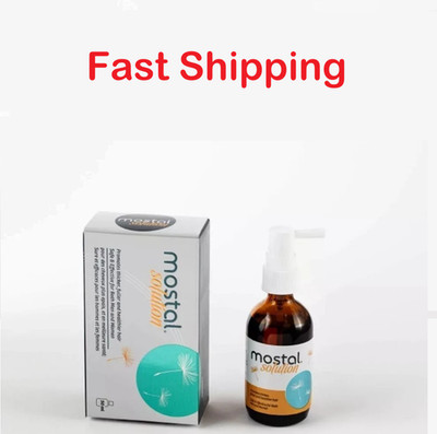 Mostal Solution Hair Spray Highly Effective Solution 50 ml  FAST SHIPPING 