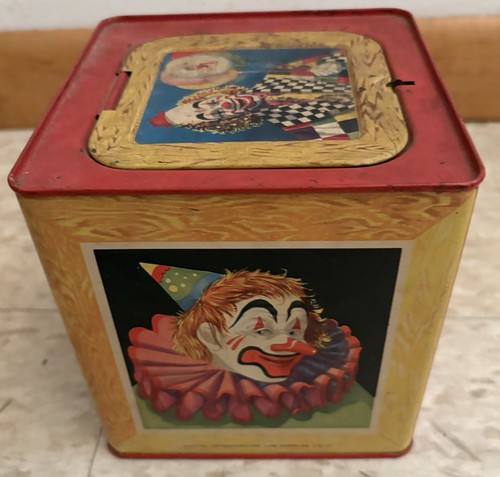 Vintage Matty Mattel Jack in the Box Clown Not Working For Display Only - Picture 4 of 8