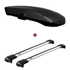 Dachbox Thule Vector L + Dachträger Thule für Alfa Romeo 159 Sportw. Typ 939 neu