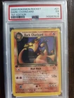 Pokemon TCG Dark Charizard 21/82 Team Rocket Regular Non Holo! PSA 5!