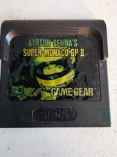 SEGA Ayrton Senna's Super Monaco GP II Game Cartridge for Sega Game Gear