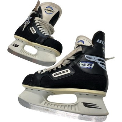 Bauer 40 Impact Black Ice Skates Sports - 10'' Insole Length