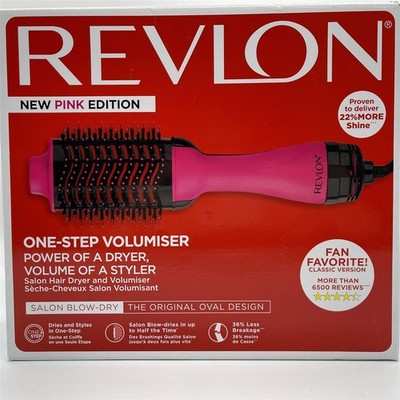 Revlon Salon One-Step Haartrockner und Volumiser   Neue Pink Edition (One-Step,
