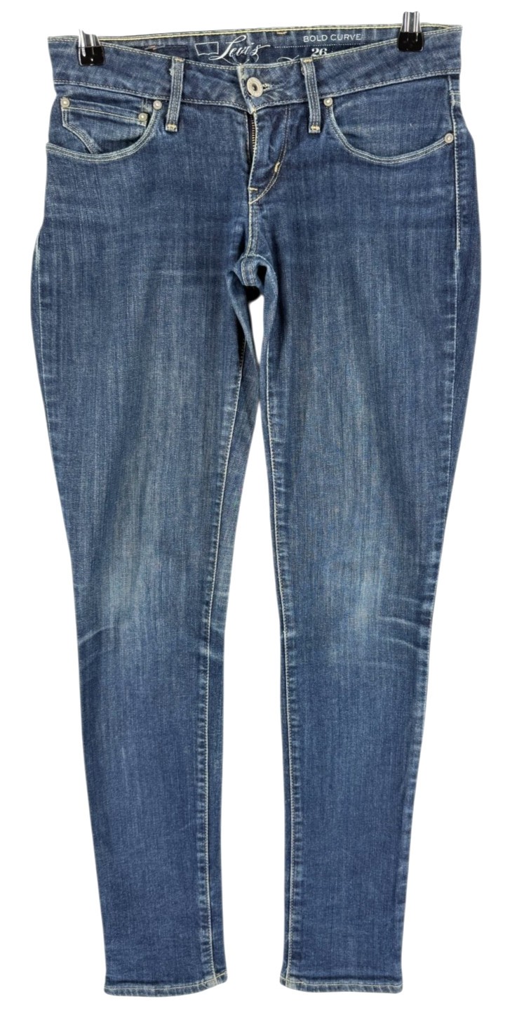 LEVIS STRAUSS & CO Women Bold Curve Skinny Leg Jeans Size W26 L32