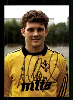 Andreas Clauss autograph card Waldhof Mannheim 1989-90 original signed