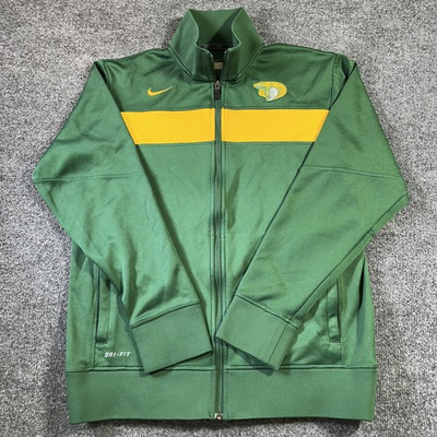 #ad #ad Nike Knit Swagger Jacket Small Green Parkland College Cobras Zip Track Training $32.39