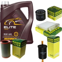 Mann Inspektionspaket 5L Mannol Elite 5W-40 FüR Renault Twingo II 1.2