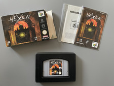 ebay® Auktion 178308131581 | Hexen Nintendo 64 OVP PAL CiB N64 mit Anleitung und Box Komplett Thumbnail of ebay® auction 178308131581 | Hexen Nintendo 64 OVP PAL CiB N64 mit Anleitung und Box Komplett