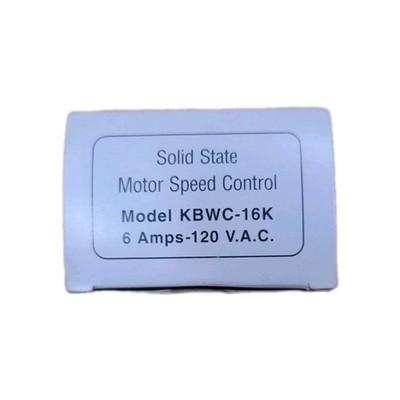 KB Electronics KBWC-16K Solid State Motor Speed Control, 6A, 120VAC