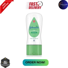 Johnson's Baby Oil Gel with Aloe Vera & Vitamin E, Baby Skin Care, 6.5 oz.