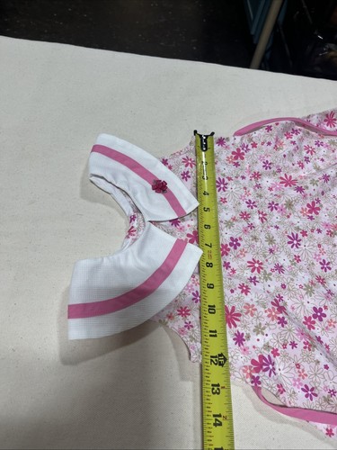 Jona Michelle Pink and White Floral Pattern Dress Youth Size 5 - Picture 10 of 13