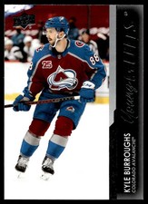 2021-22 Upper Deck Young guns Kyle Burroughs Colorado Avalanche #206