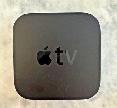 APPLE TV A1469 MD199LL/A 3rd GEN 1080p HD MEDIA STREAMER (no remote)