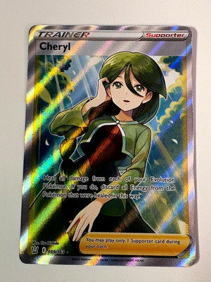 Cheryl (Full Art) 159/163 (MINT) - SWSH05: Ultra Rare Pokemon - SWEET !