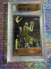 Kobe Bryant 1996 Topps Chrome #138 Rookie BGS 10 Pristine 🐐📈💎