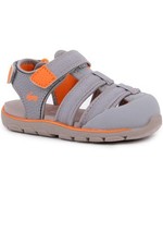New See Kai Run "Wilder II" cloud grey machine washable sandals, 9 toddler,NWT