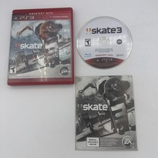 Skate 3 Greatest Hits (Sony PlayStation 3, PS3, 2012) CIB Tested